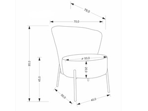 Atpūtas krēsls ID-29275