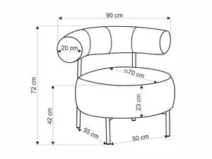 Atpūtas krēsls ID-29295