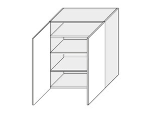 Augšējais skapītis Celle W4/80