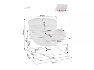 Atpūtas krēsls ID-29369
