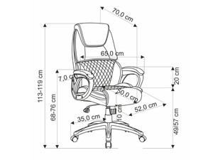 Datorkrēsls ID-29396