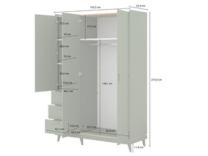 Skapis Manti typ 19