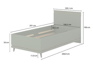 Bed Manti typ 34