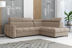 Extendable corner sofa bed Omega