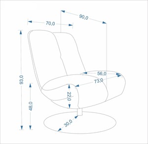 Atpūtas krēsls ID-29545