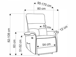 Atpūtas krēsls ID-29556