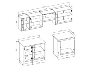 Virtuves komplekts ID-29636