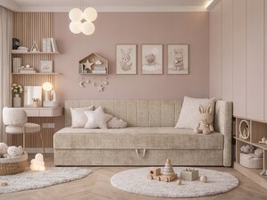 Gulta ar veļas kasti ID-29658