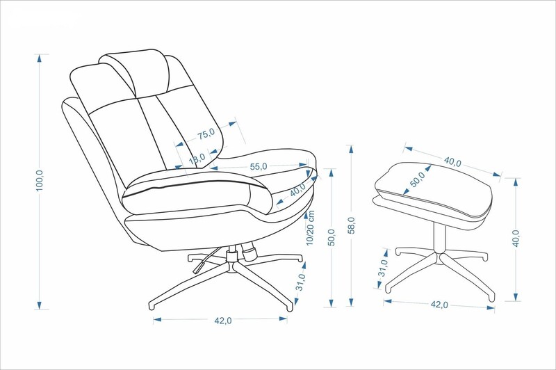 Atpūtas krēsls ID-29661
