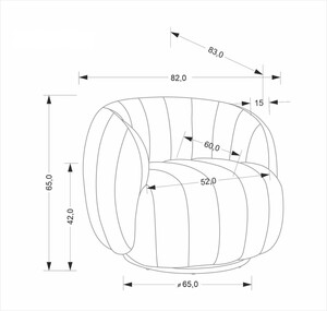 Atpūtas krēsls ID-29664