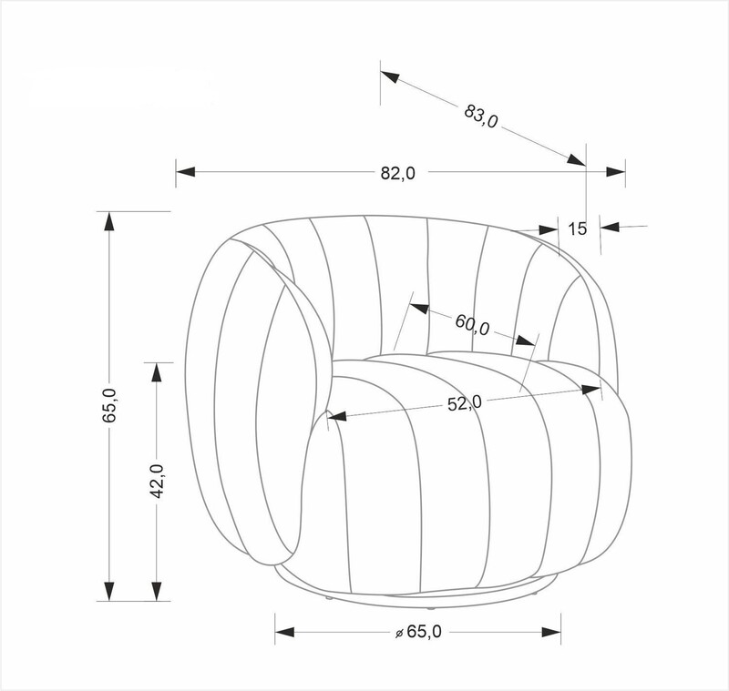 Atpūtas krēsls ID-29664