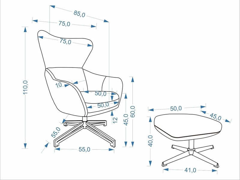Atpūtas krēsls ID-29666