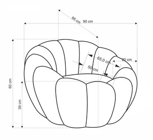 Atpūtas krēsls ID-29667