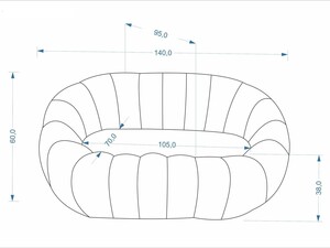 Atpūtas krēsls ID-29668