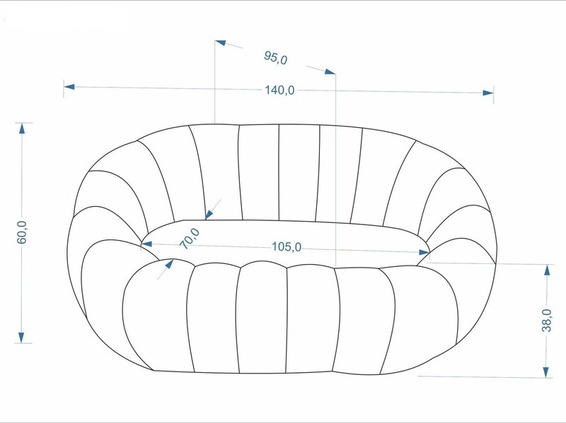 Atpūtas krēsls ID-29668