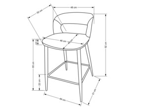 Bāra krēsls ID-29679