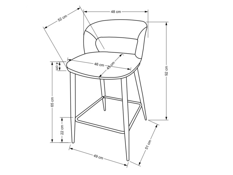 Bāra krēsls ID-29679