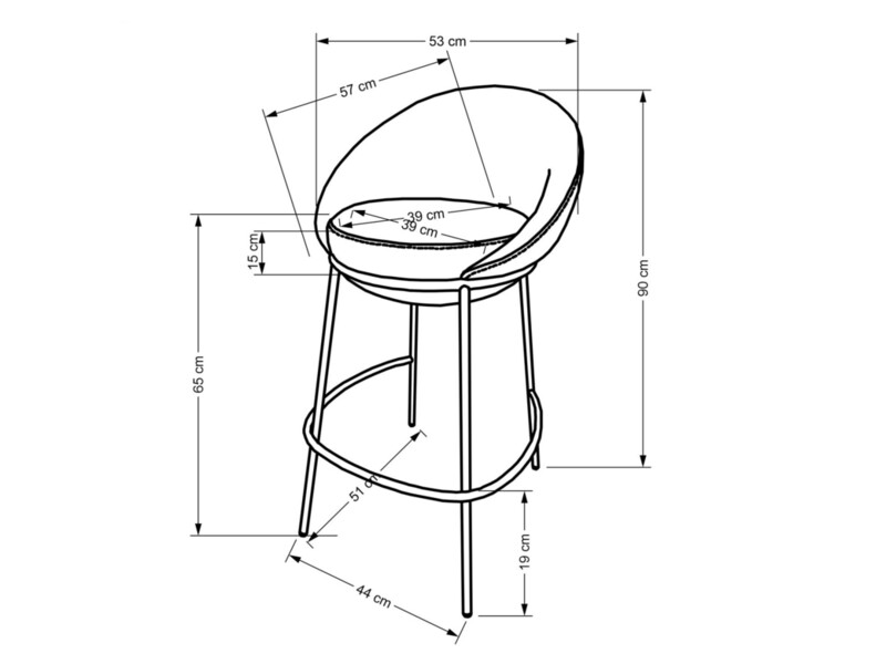Bāra krēsls ID-29681