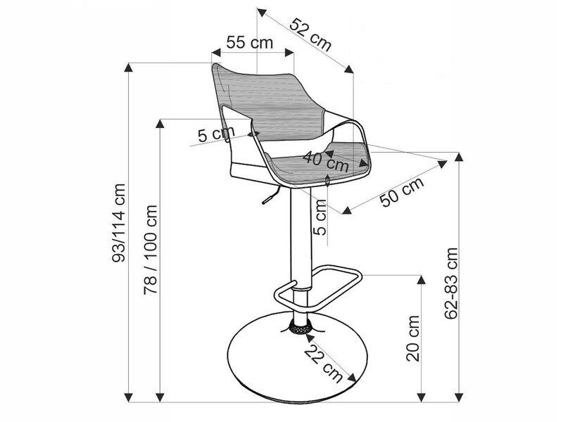 Bāra krēsls ID-29685