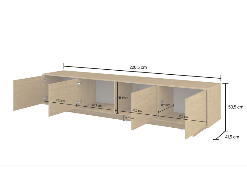 TV plaukts Tanger typ 40