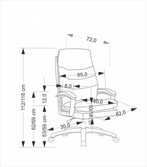 Datorkrēsls ID-29706