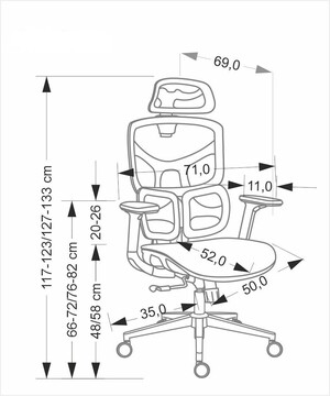 Datorkrēsls ID-29707