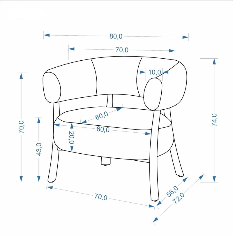 Atpūtas krēsls ID-29728