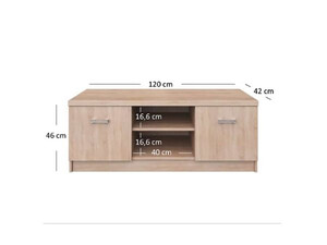 TV plaukts Torano RTV 2D