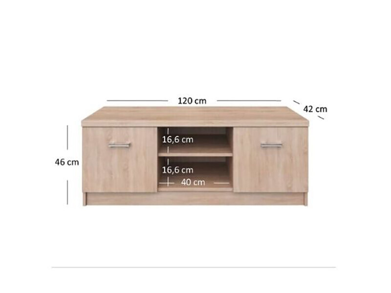 TV plaukts Torano RTV 2D