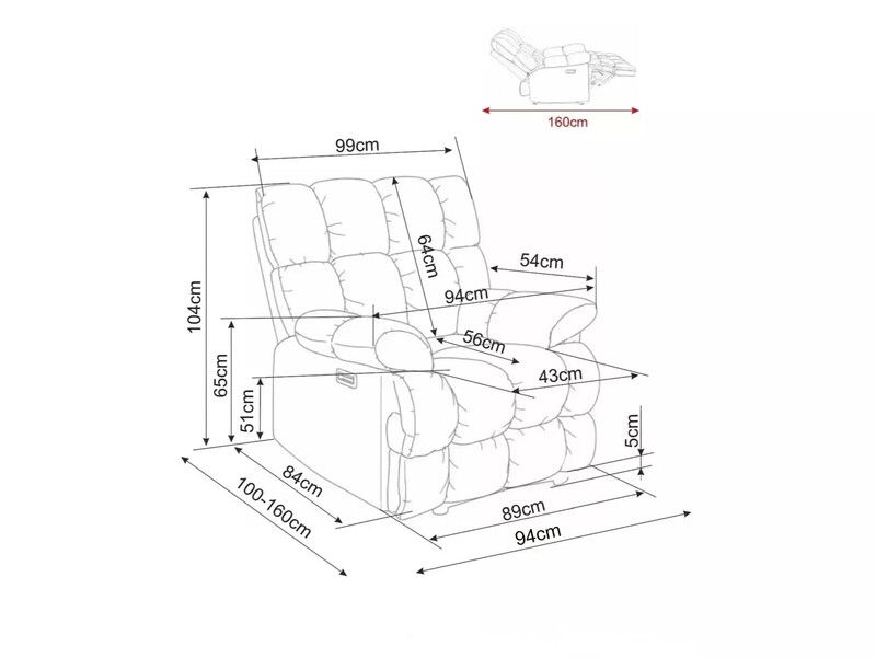Atpūtas krēsls ID-29759