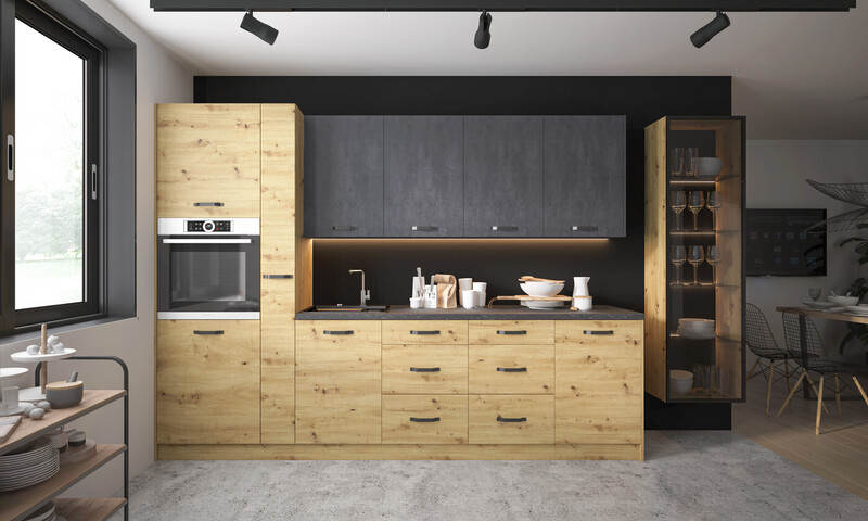 Wall cabinet SIlver W4B/80