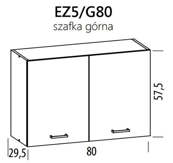 Augšējais skapītis ELIZA EZ5/G80